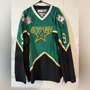 MIKE MODANO DALLAS STARS 1999 STANLEY CUP PATCH JERSEY Mens XXL-TALL RARE NWT